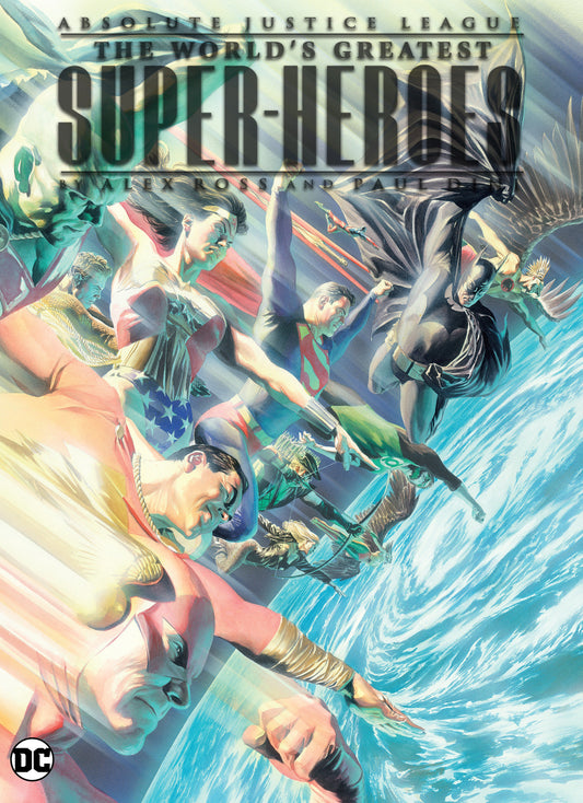 ABS JUSTICE LEAGUE WORLDS GREATEST SUPERHEROES HC COVER