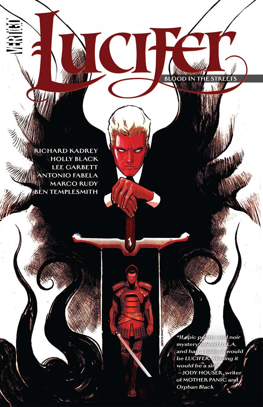 LUCIFER TP VOL 03 BLOOD IN THE STREETS (MR) COVER