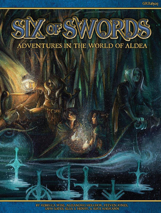 BLUE ROSE RPG SIX OF SWORDS SC COVER