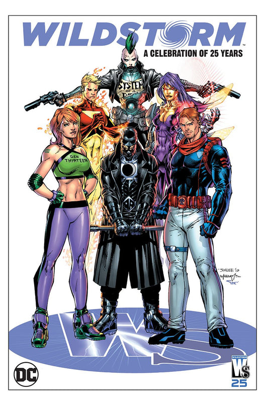 WILDSTORM A CELEBRATION OF 25 YEARS HC COVER