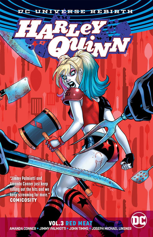 HARLEY QUINN TP VOL 03 RED MEAT (REBIRTH) COVER