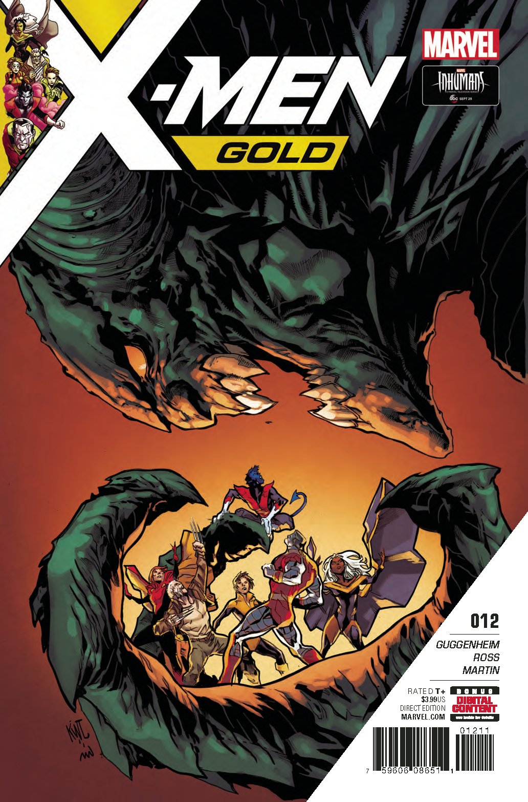 X-MEN GOLD #12 COVER