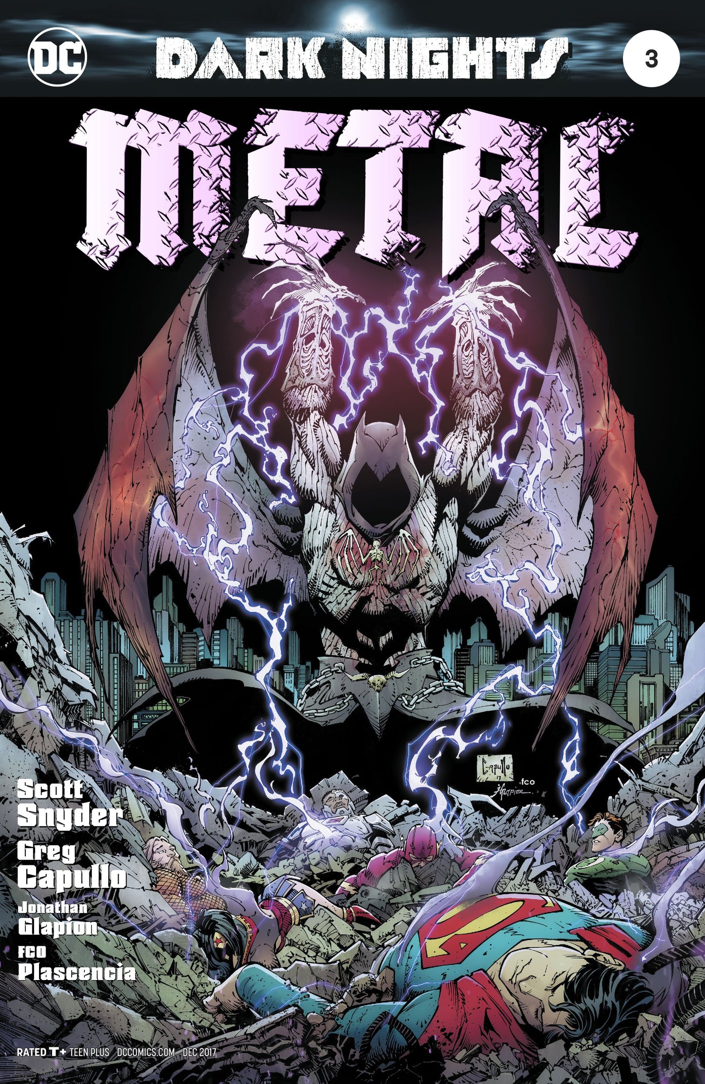 DARK NIGHTS METAL #3 (OF 6) COVER