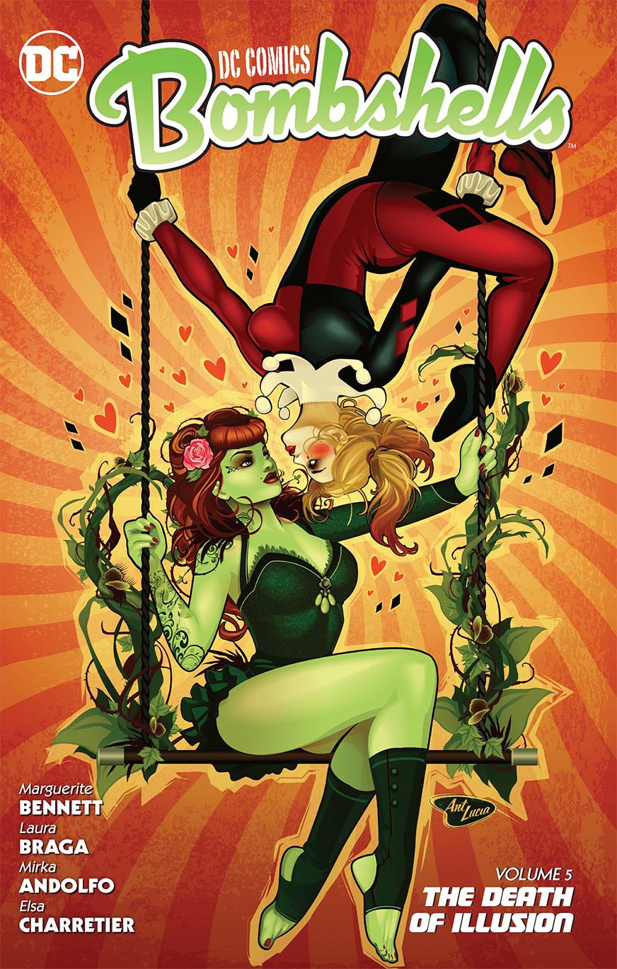 DC COMICS BOMBSHELLS TP VOL 05 DEATH OF ILLUSION COVER