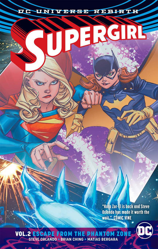 SUPERGIRL TP VOL 02 ESCAPE FROM THE PHANTOM ZONE (REBIRTH) COVER