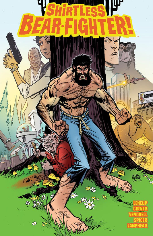 SHIRTLESS BEAR-FIGHTER TP (MR) COVER