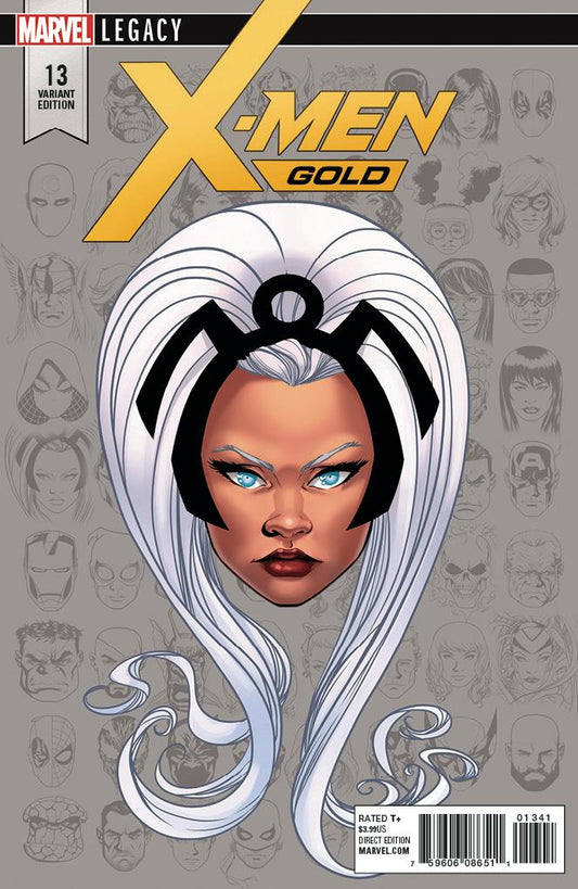 X-MEN GOLD #13 MCKONE LEGACY HEADSHOT VAR LEG COVER