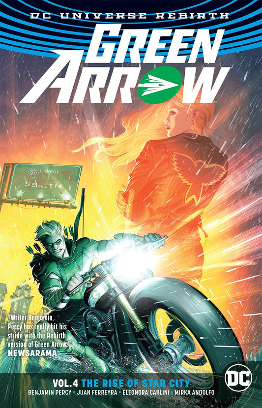 GREEN ARROW TP VOL 04 THE RISE OF STAR CITY (REBIRTH) (RES) COVER