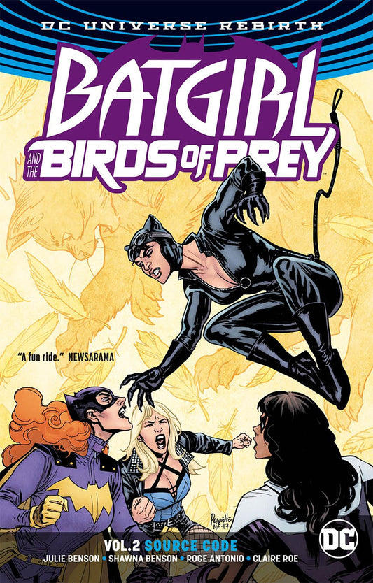 BATGIRL AND THE BIRDS OF PREY TP VOL 02 SOURCE CODE COVER