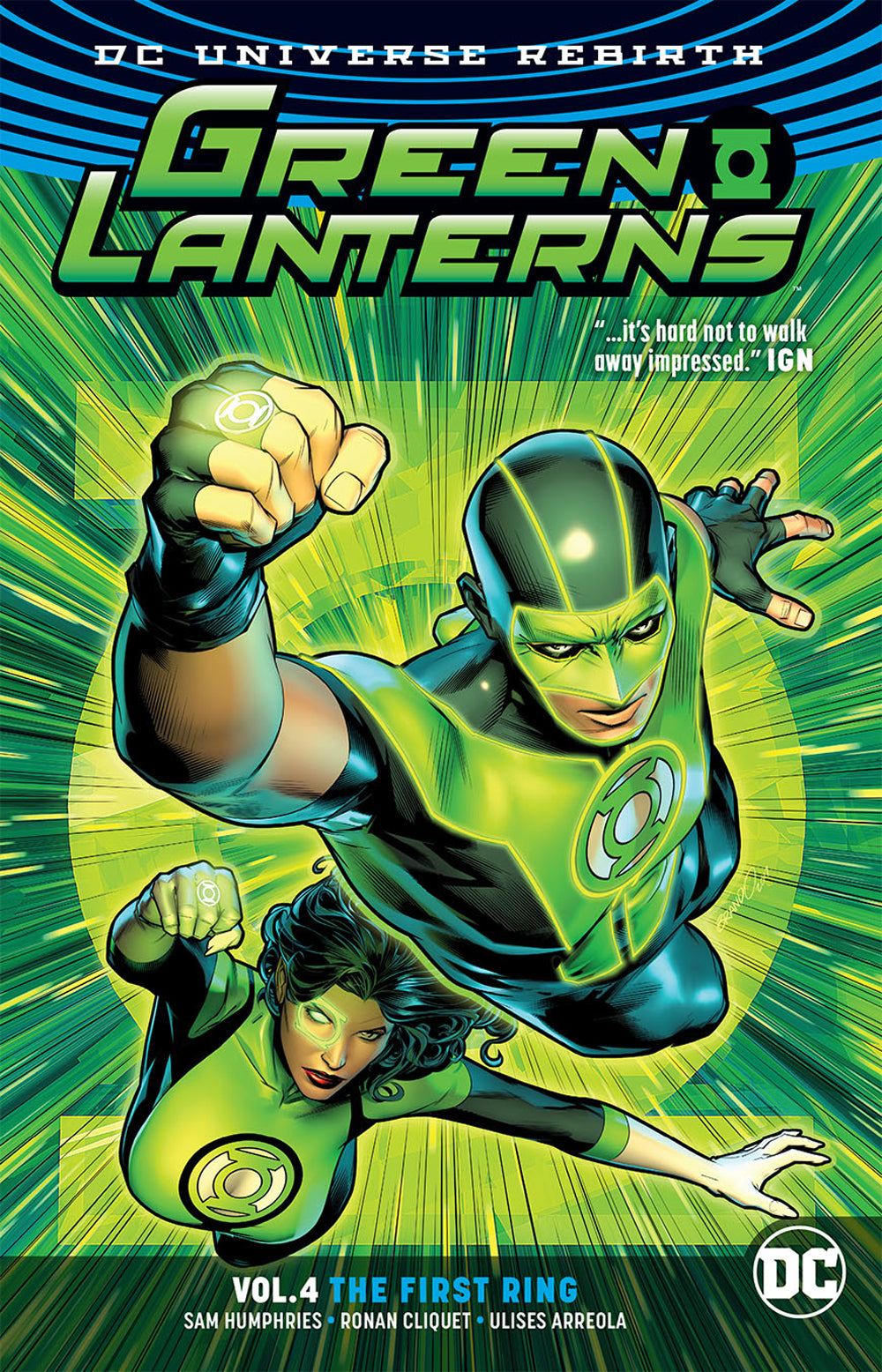 GREEN LANTERNS TP VOL 04 THE FIRST RINGS (REBIRTH) COVER