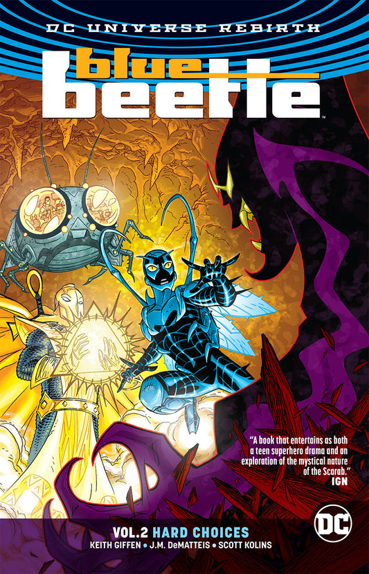 BLUE BEETLE TP VOL 02 HARD CHOICES (REBIRTH) COVER