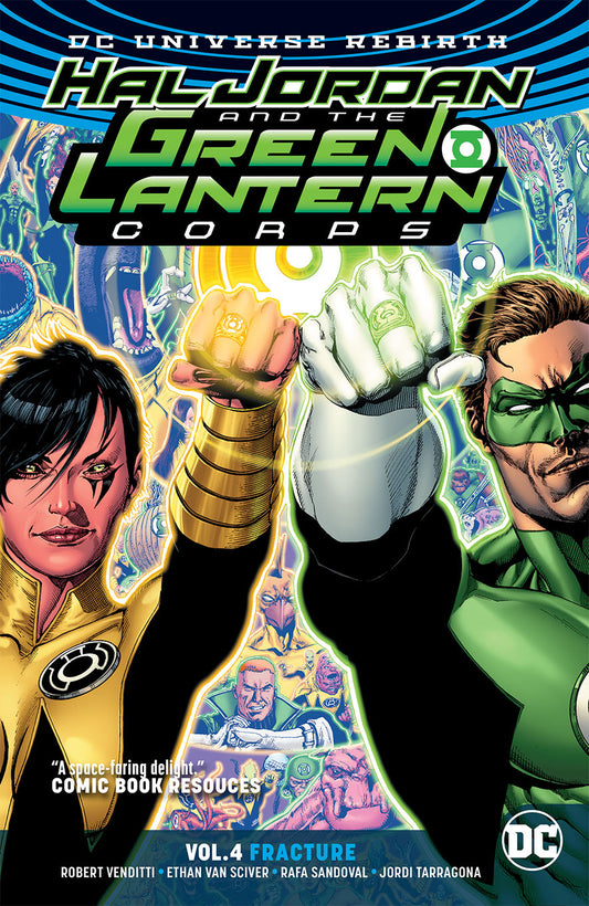 HAL JORDAN & THE GLC TP VOL 04 FRACTURE (REBIRTH) COVER