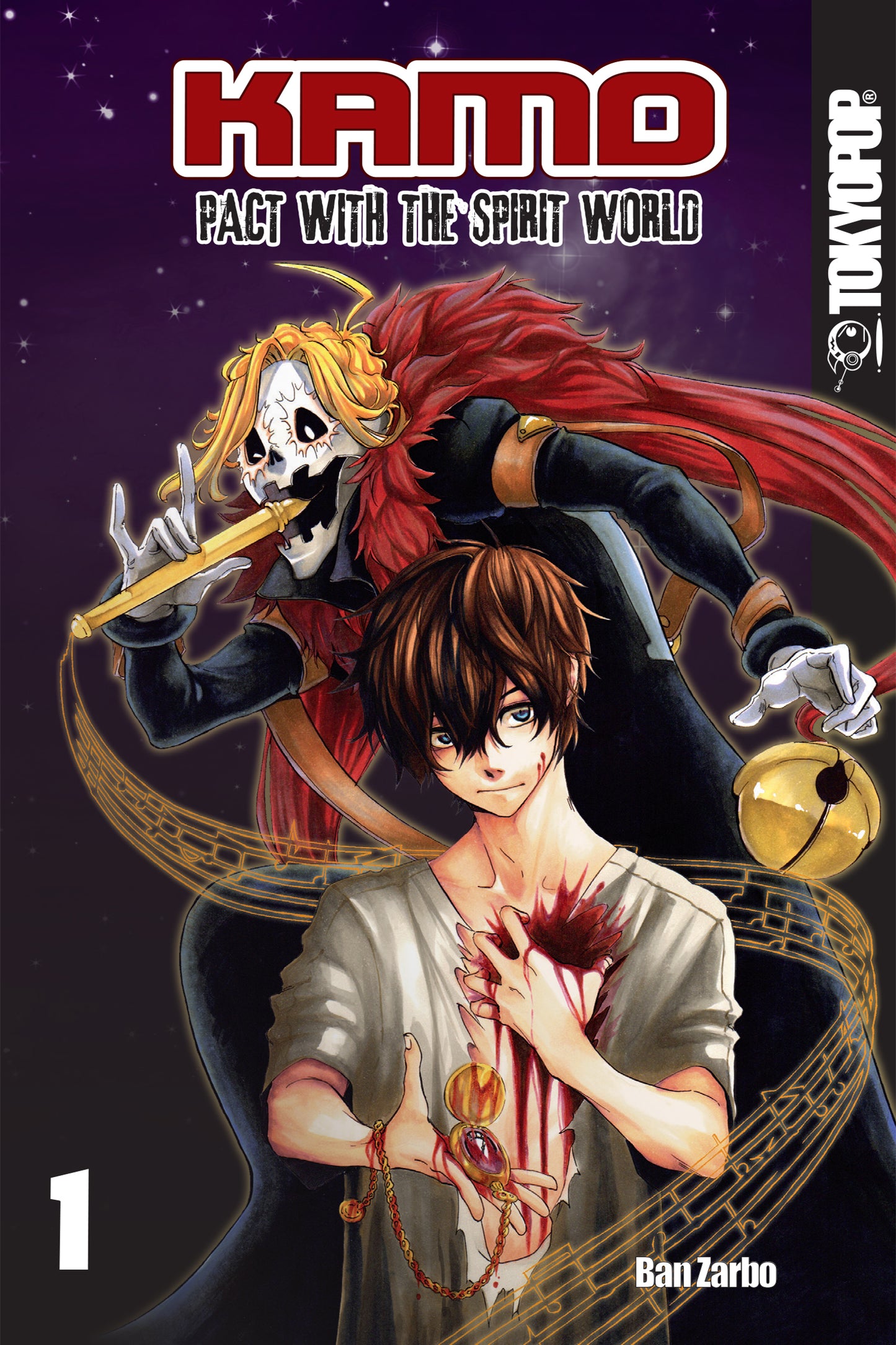 KAMO MANGA GN VOL 01 PACT WITH SPIRIT WORLD COVER