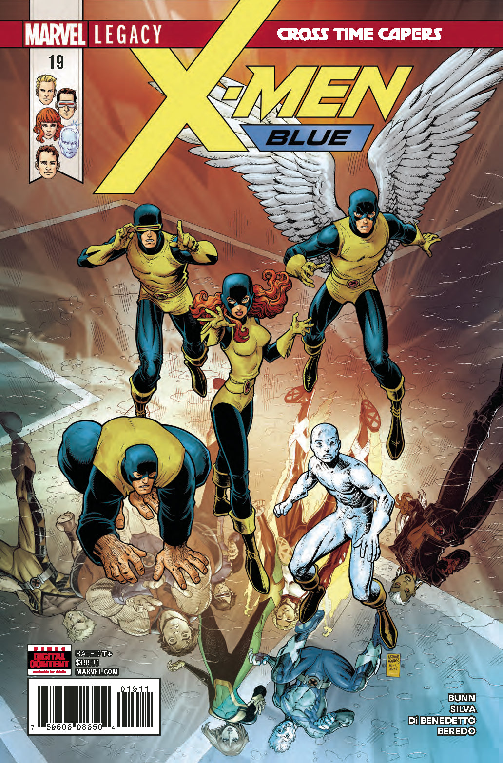 X-MEN BLUE #19 LEG COVER