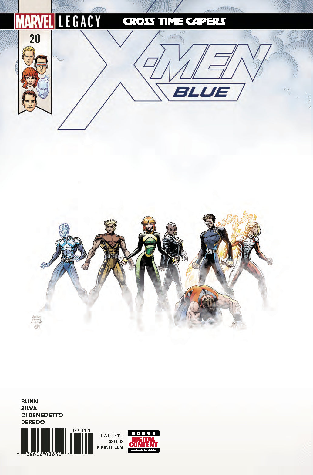 X-MEN BLUE #20 LEG COVER