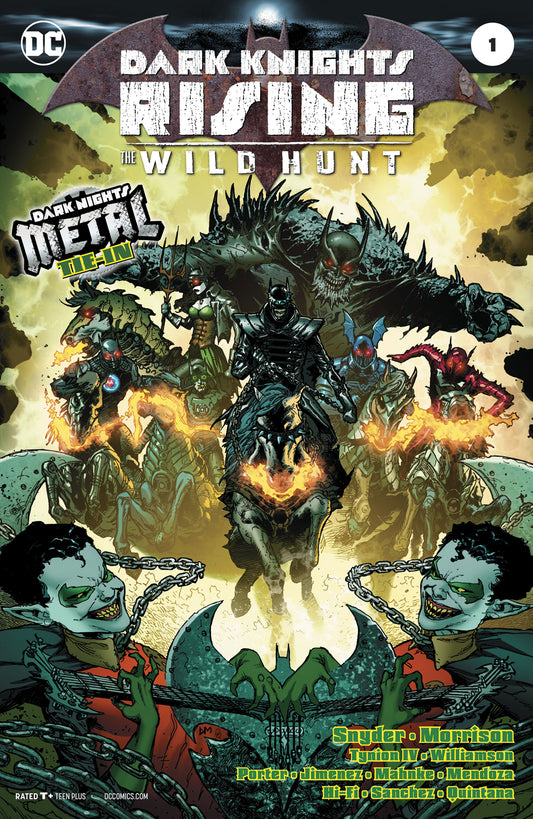 DARK KNIGHTS RISING THE WILD HUNT #1 COVER