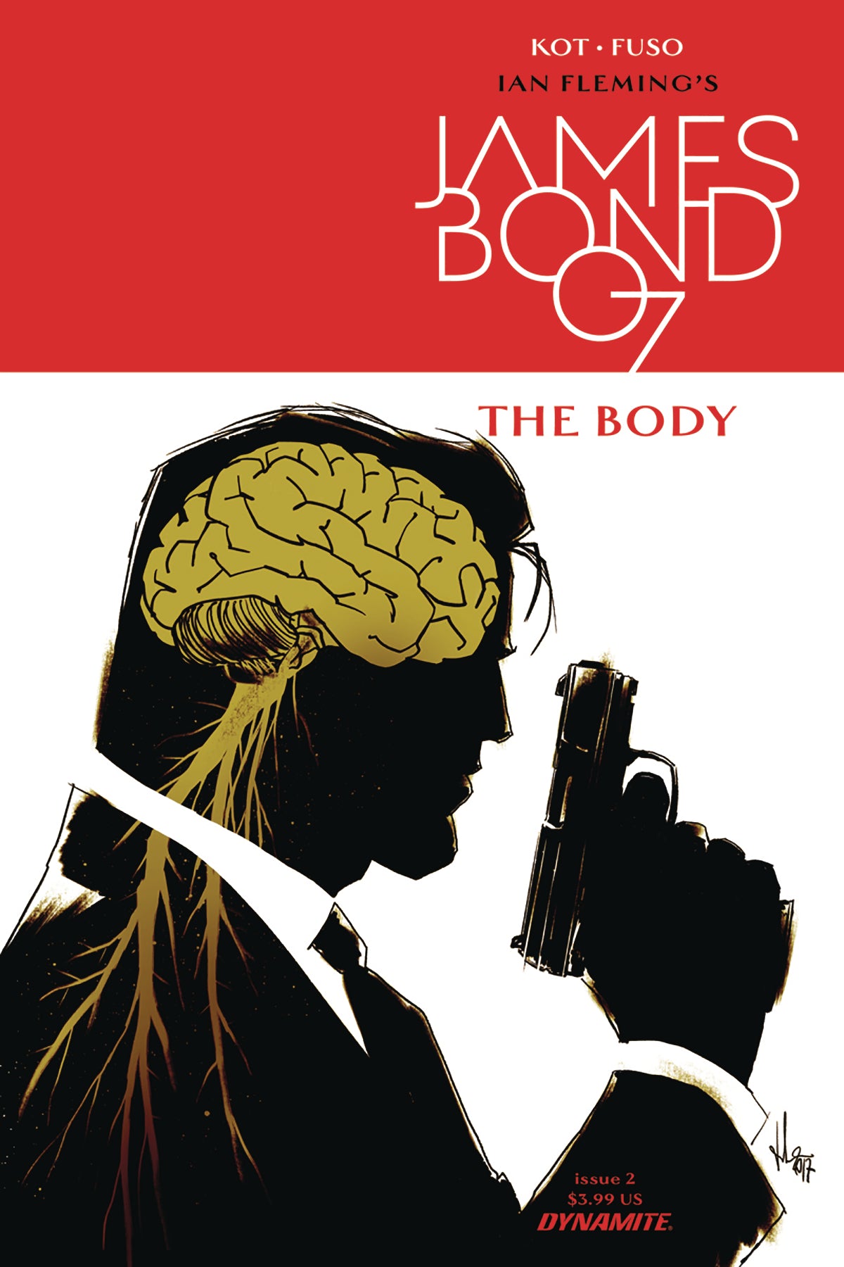 JAMES BOND THE BODY #2 CVR A CASALANGUIDA COVER