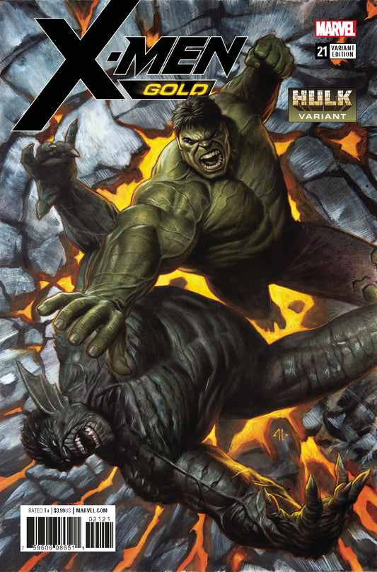 X-MEN GOLD #21 HULK VAR LEG COVER