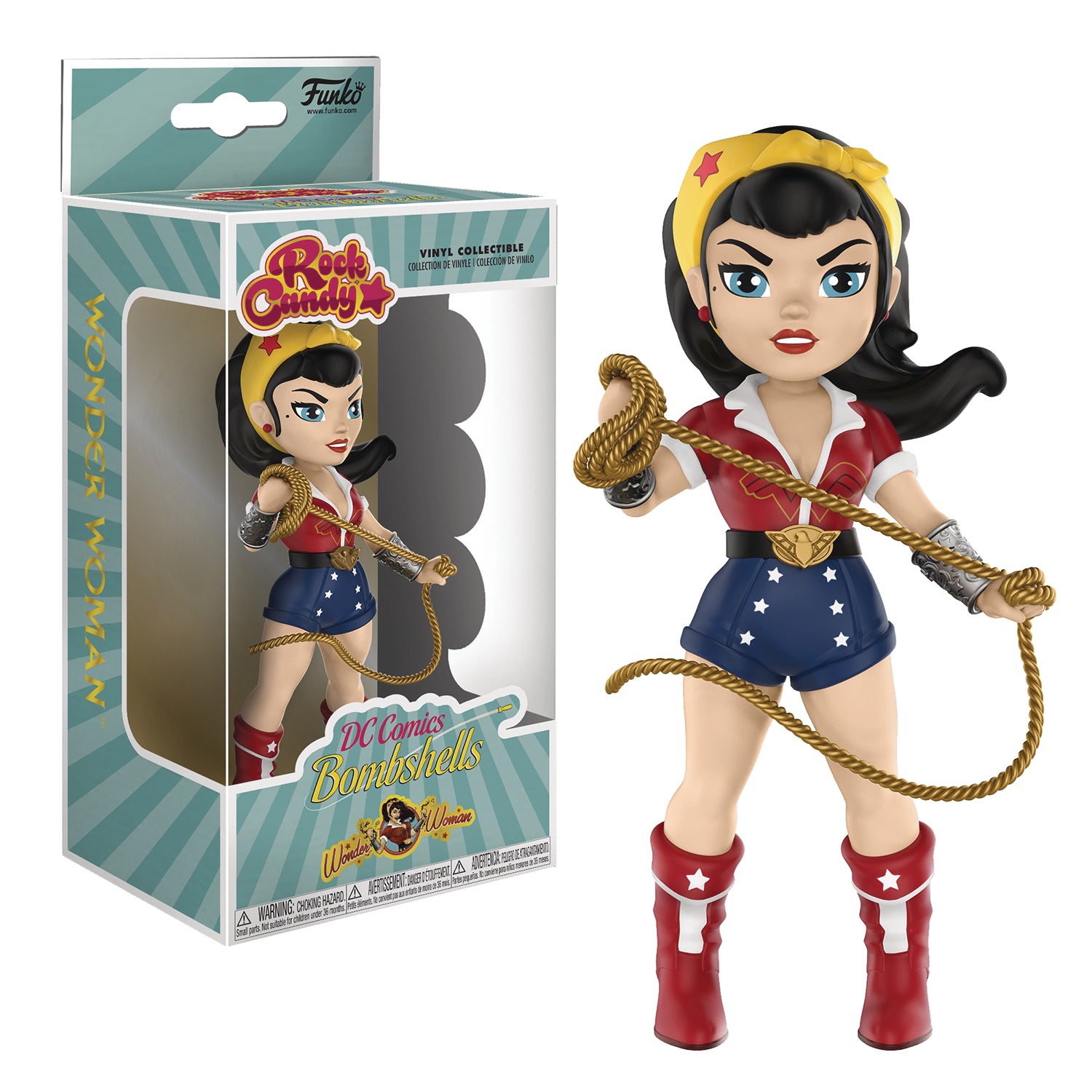 ROCK CANDY DC BOMBSHELLS WONDER WOMAN FIG