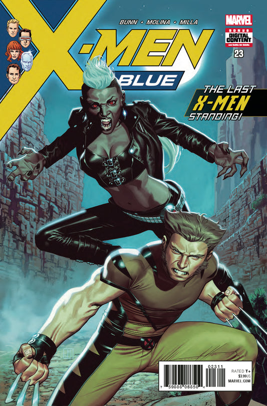 X-MEN BLUE #23 LEG COVER