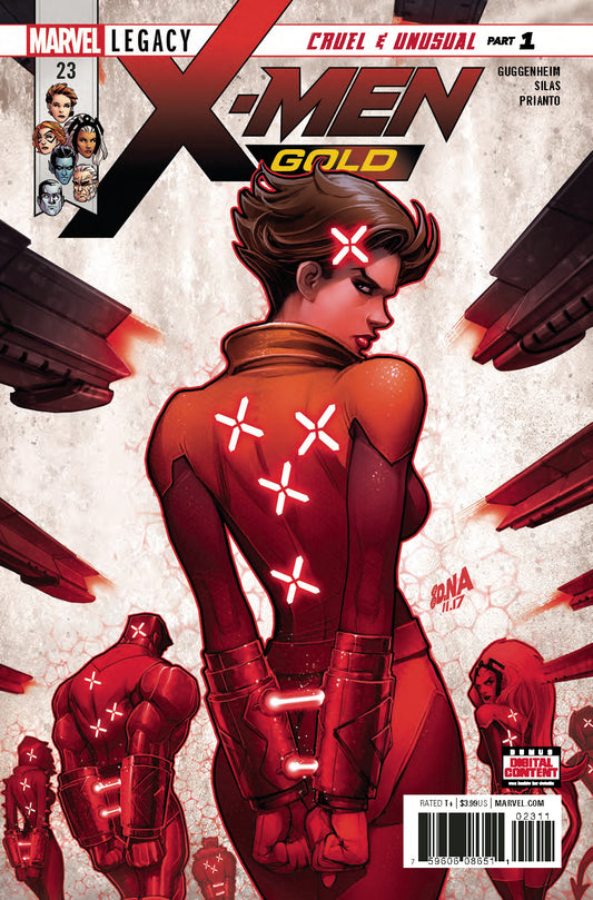 X-MEN GOLD #23 LEG COVER