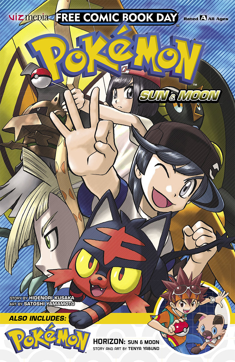 FCBD 2018 POKEMON SUN & MOON & HORIZON  COVER