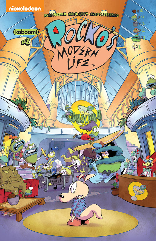 ROCKOS MODERN LIFE #2 FOC LOOK AND FIND BACHAN VAR COVER