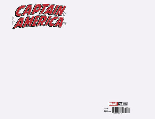 CAPTAIN AMERICA #700 BLANK VAR LEG COVER