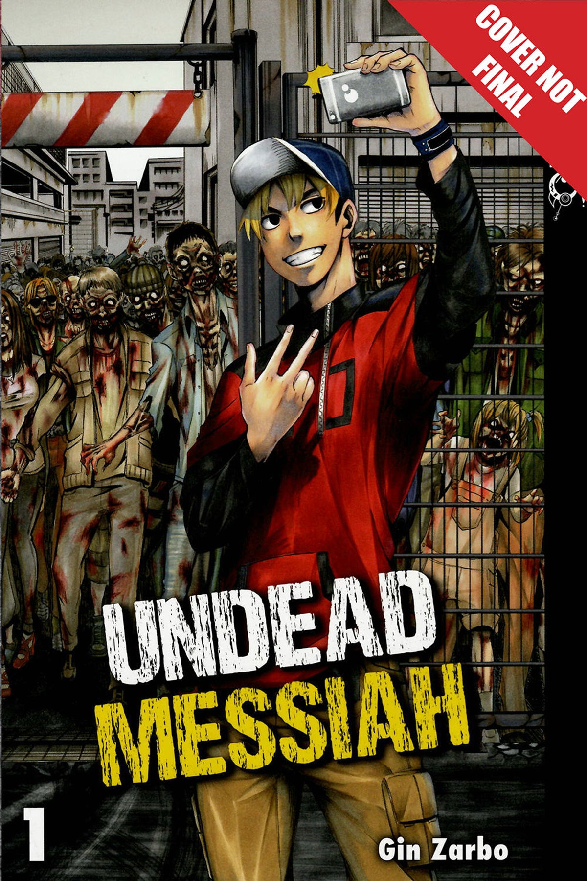 UNDEAD MESSIAH MANGA GN VOL 01 COVER