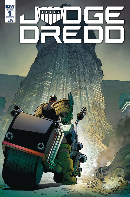 JUDGE DREDD UNDER SIEGE #1 CVR A DUNBAR COVER