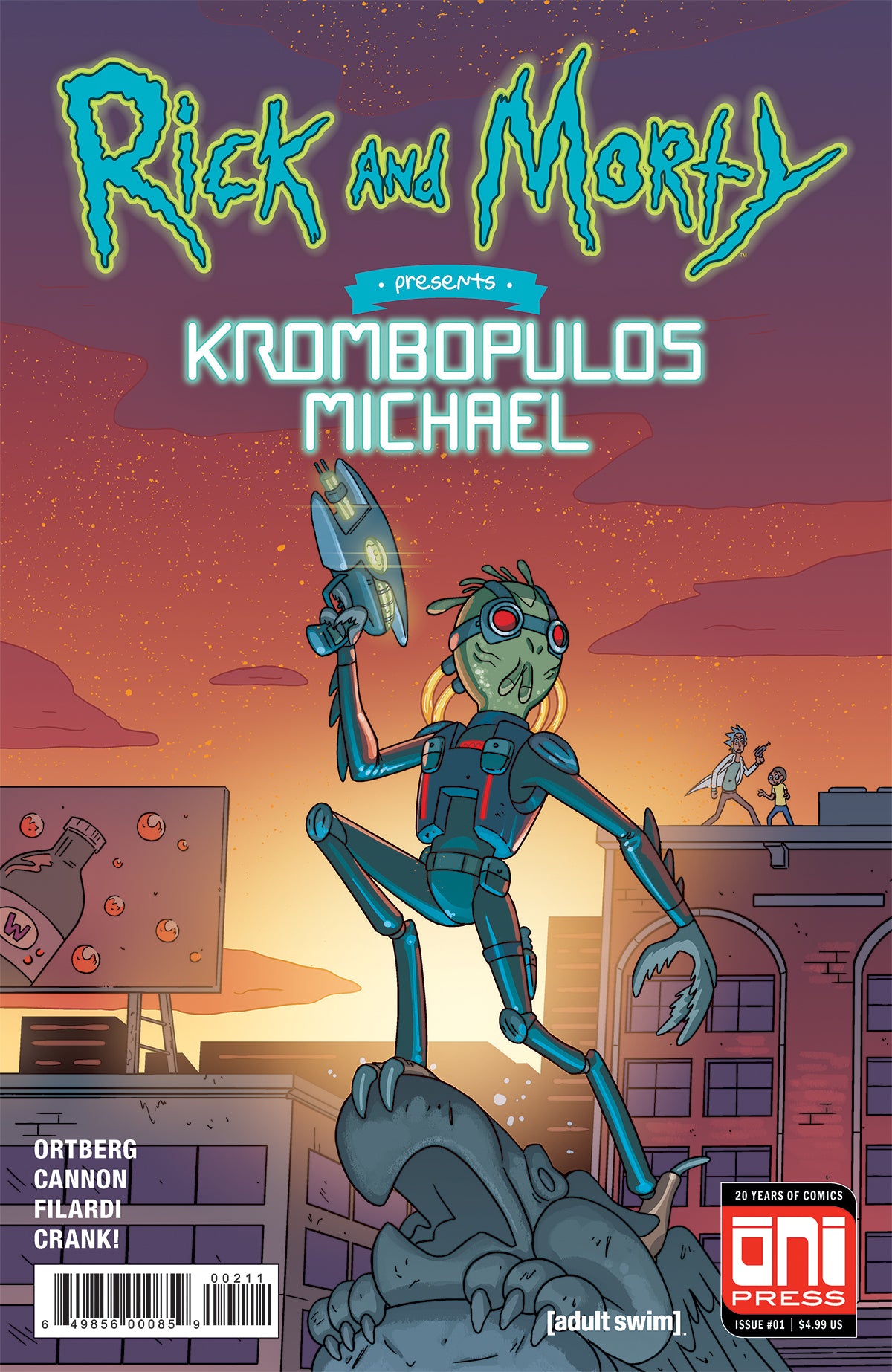 RICK & MORTY PRESENTS KROMBOPULOUS MICHAEL #1 CVR A COVER