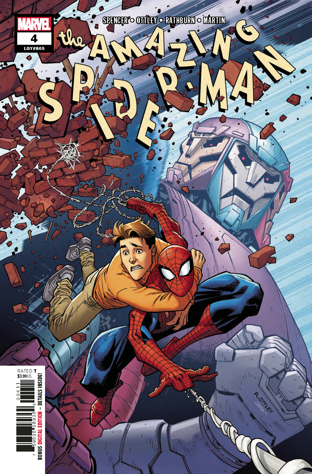 AMAZING SPIDER-MAN #4 COVER