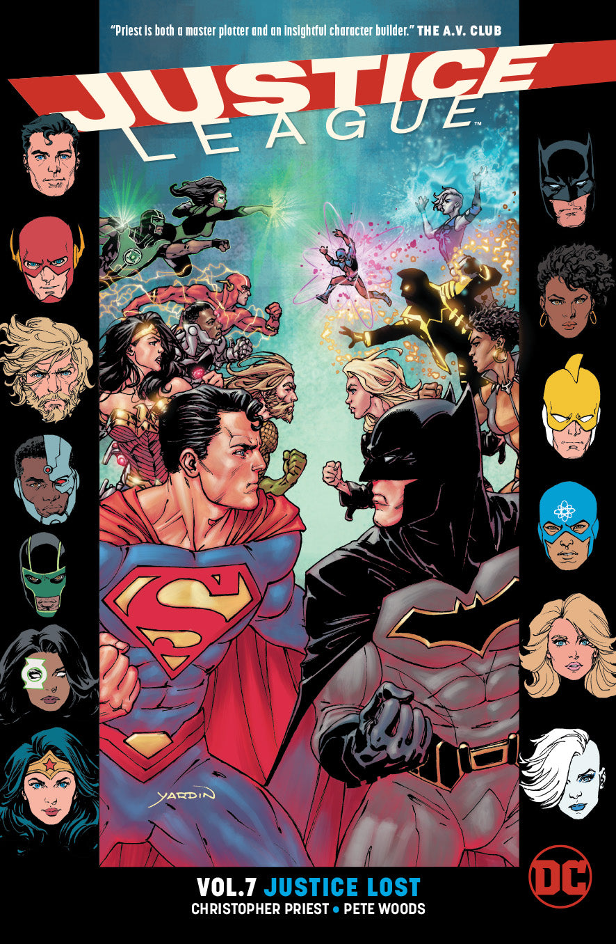 JUSTICE LEAGUE TP VOL 07 JUSTICE LOST COVER