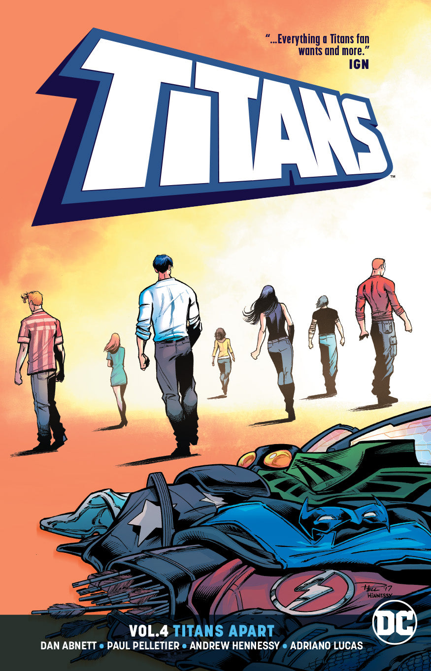 TITANS TP VOL 04 TITANS APART COVER