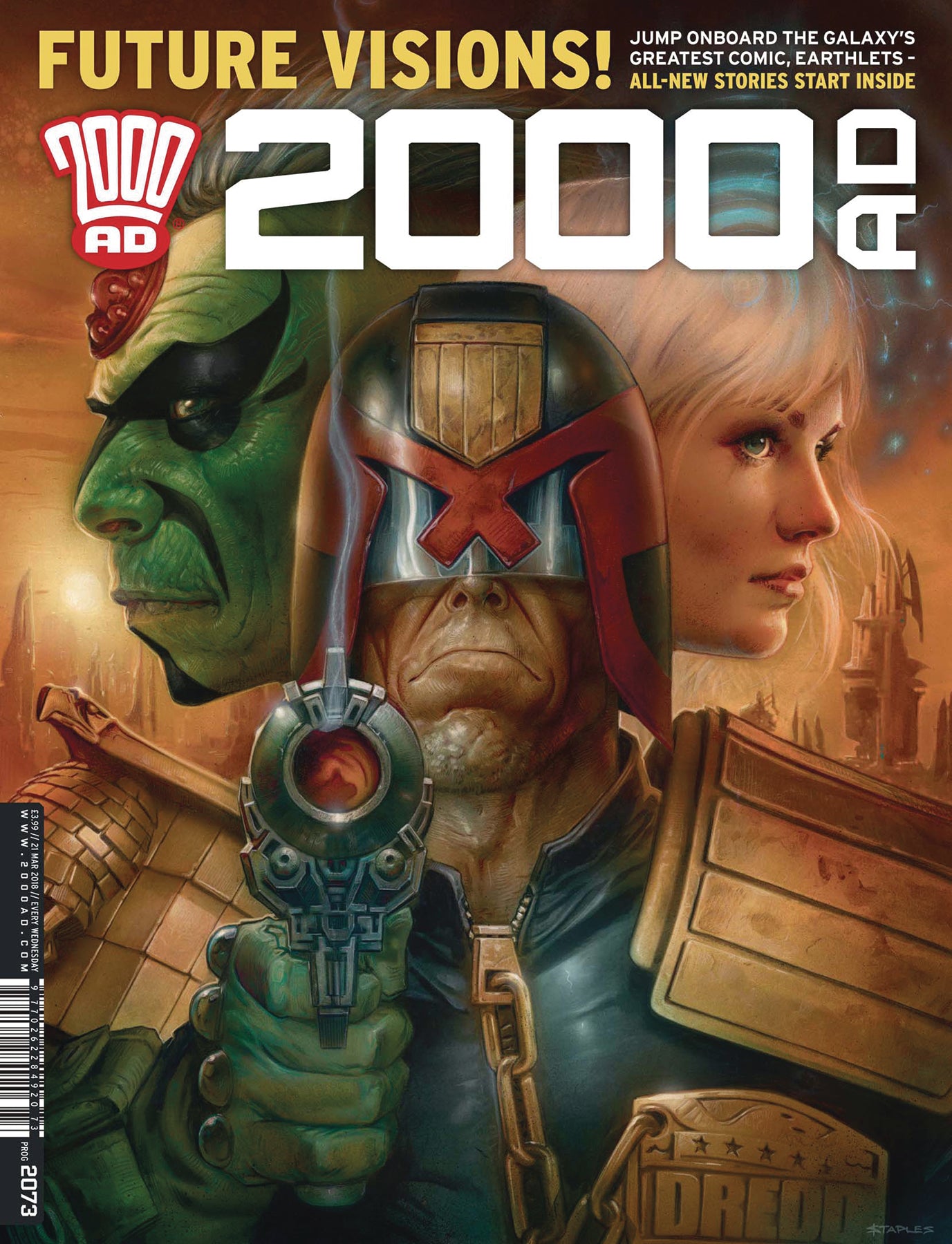 2000 AD PROG #2100 SPECIAL COVER