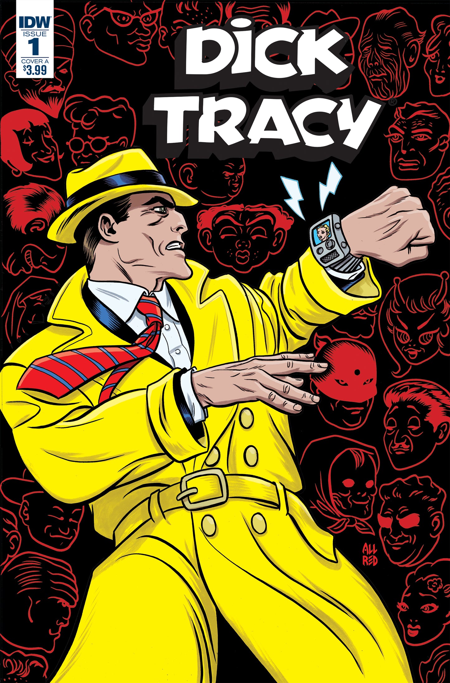DICK TRACY DEAD OR ALIVE #1 (OF 4) CVR A ALLRED COVER
