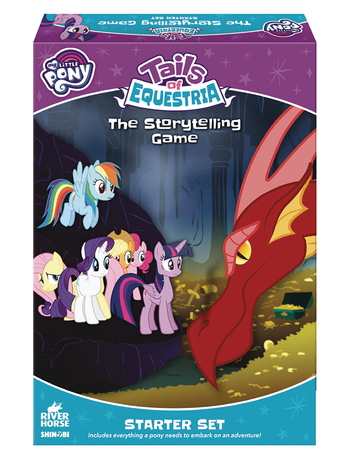 MLP TALES OF EQUESTRIA STARTER SET COVER