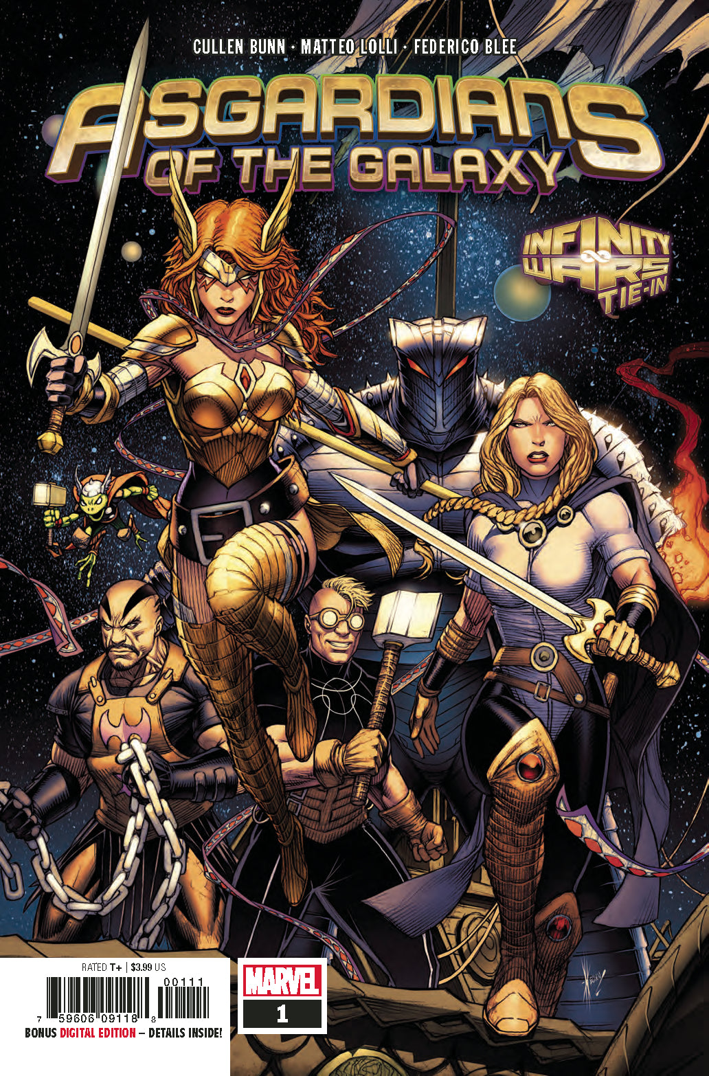 ASGARDIANS OF THE GALAXY #1 COVER
