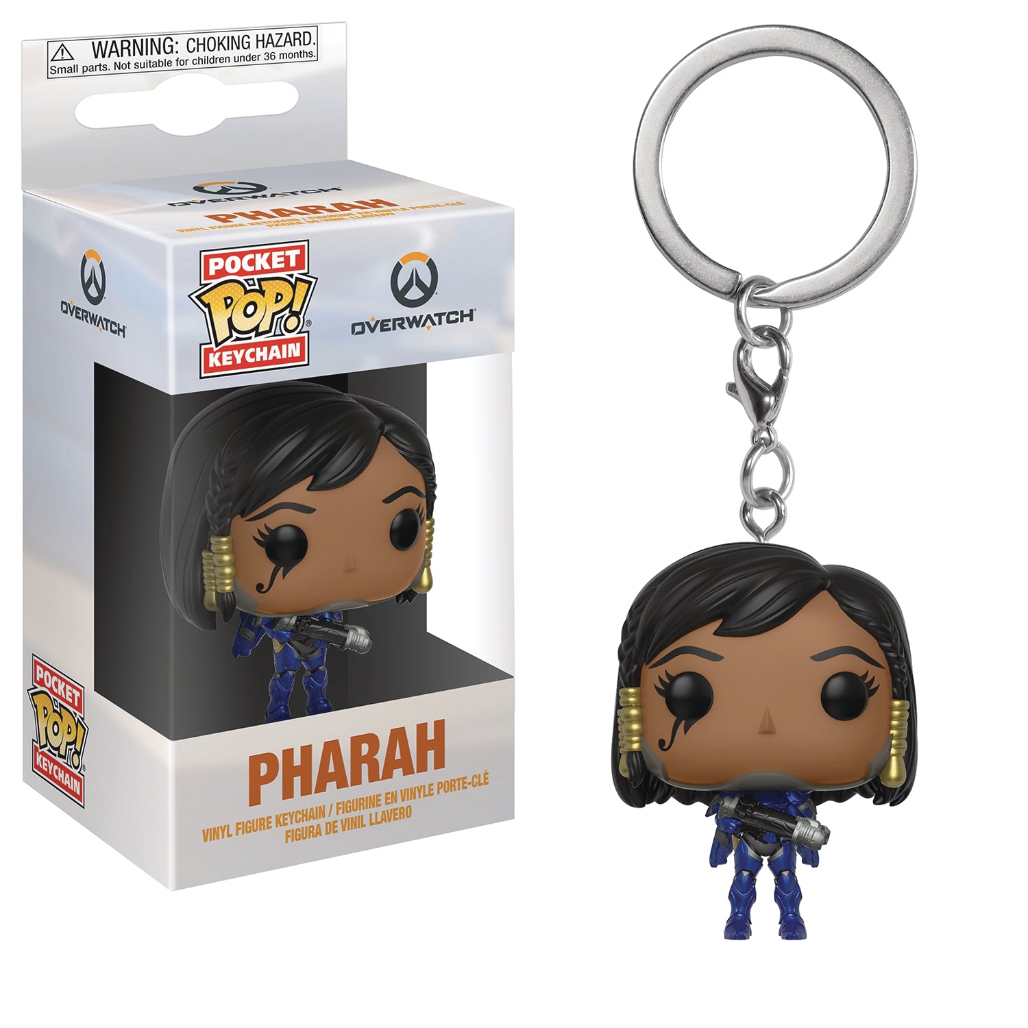 POCKET POP OVERWATCH PHARAH KEYCHAIN