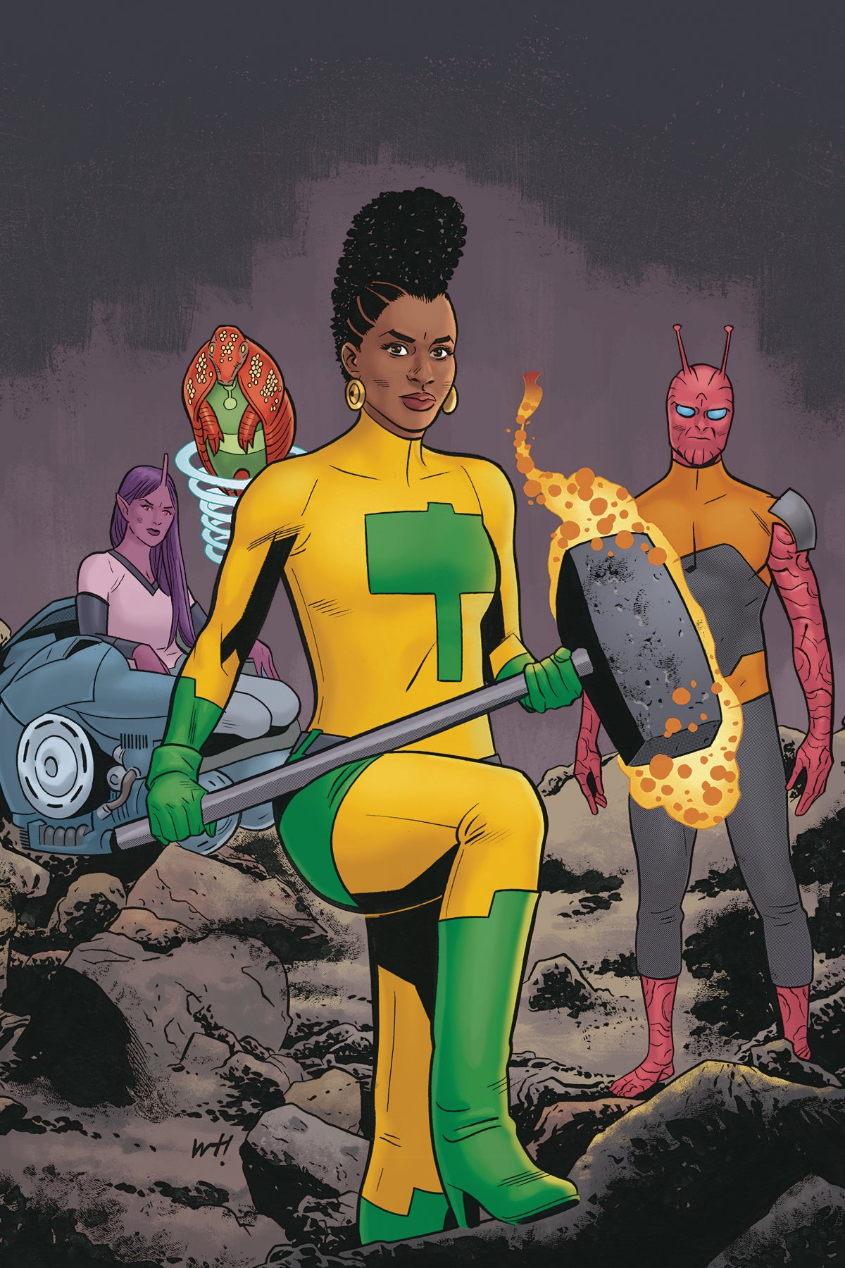 QUANTUM AGE FROM THE WORLD OF BLACK HAMMER #4 CVR A TORRES COVER