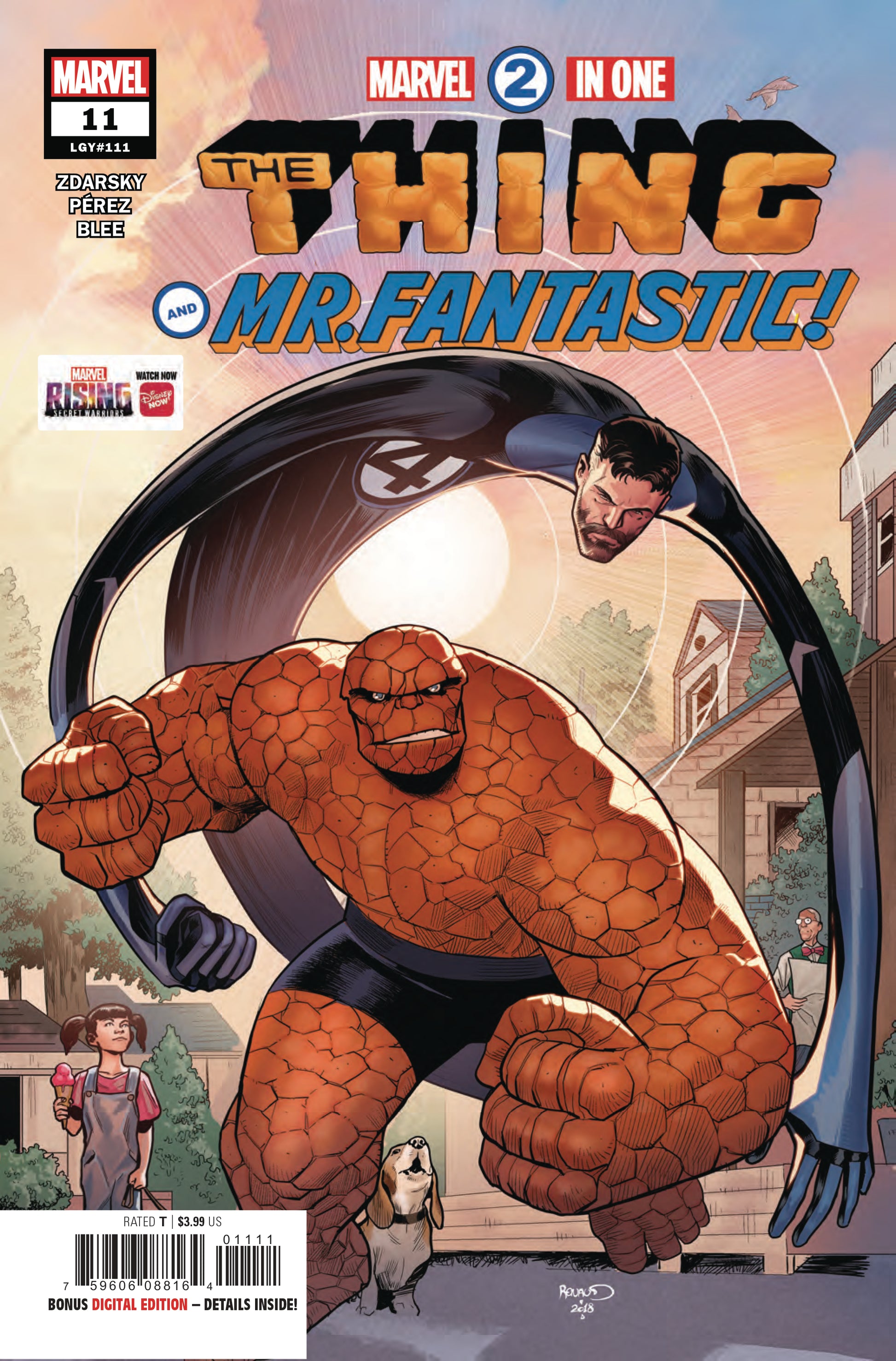 MARVEL TWO-IN-ONE #11 COVER