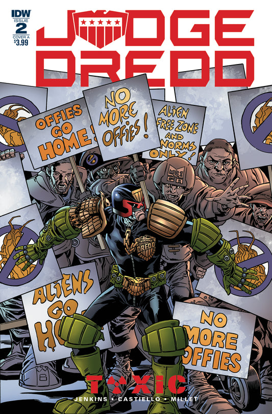 JUDGE DREDD TOXIC #2 CVR A BUCKINGHAM COVER