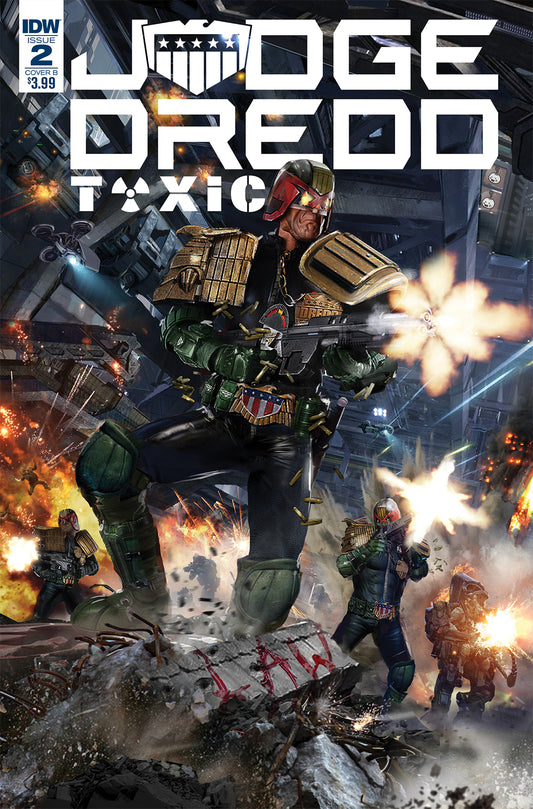 JUDGE DREDD TOXIC #2 CVR B GALLAGHER COVER