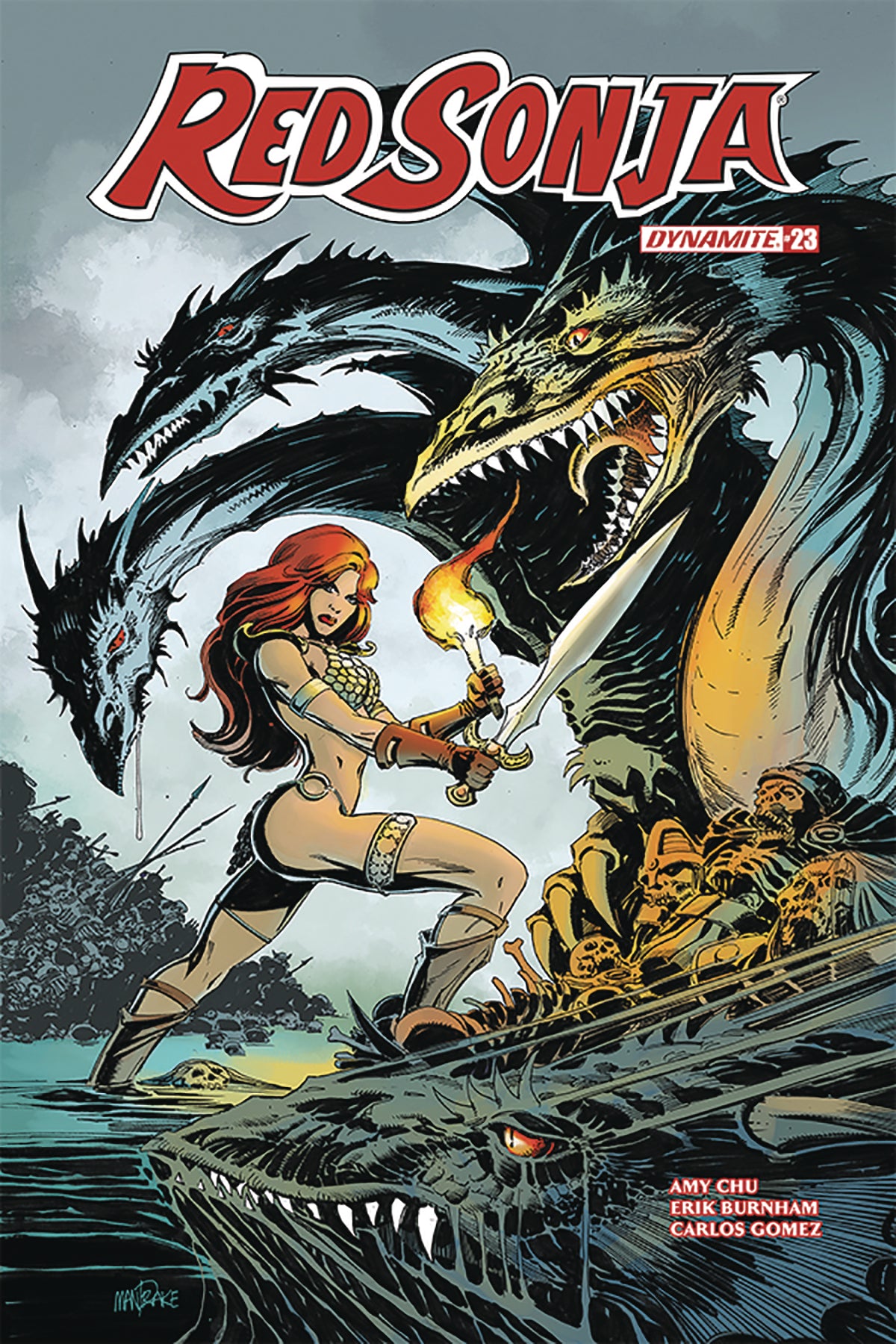 RED SONJA #23 CVR C MANDRAKE COVER