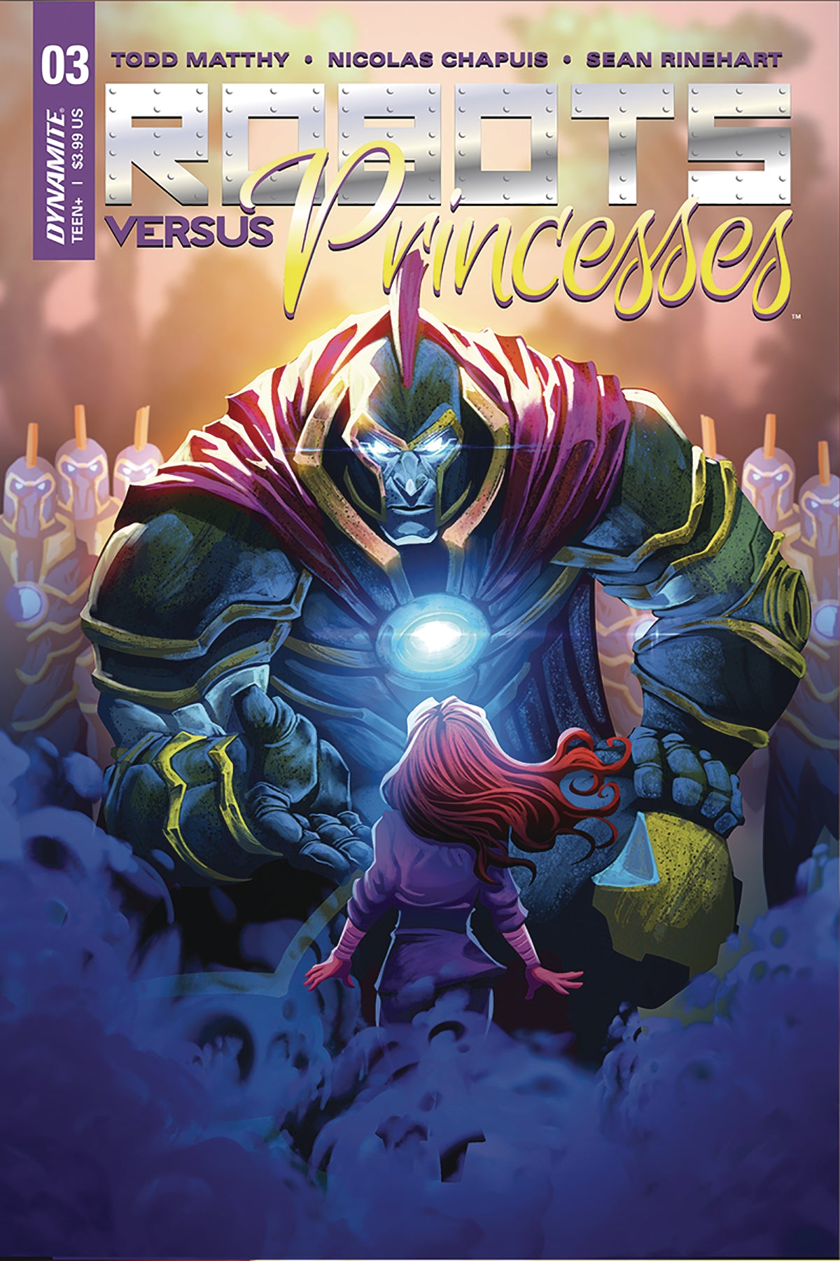 ROBOTS VS PRINCESSES #4 CVR ACHAPUIS COVER