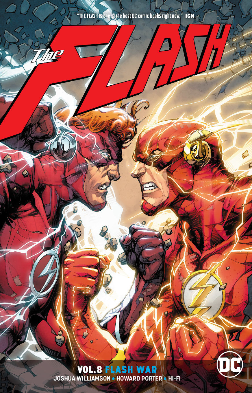 FLASH TP VOL 08 FLASH WAR COVER