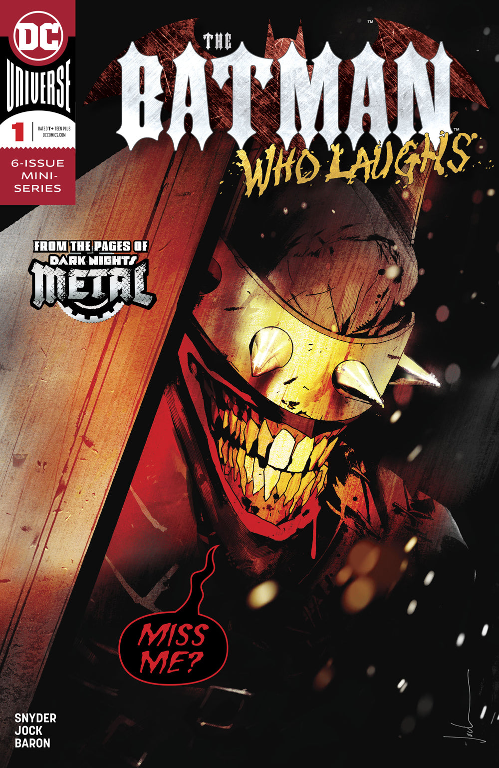 BATMAN WHO LAUGHS #1 (OF 6) COVER