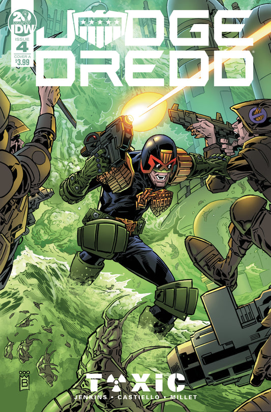 JUDGE DREDD TOXIC #4 CVR A BUCKINGHAM COVER