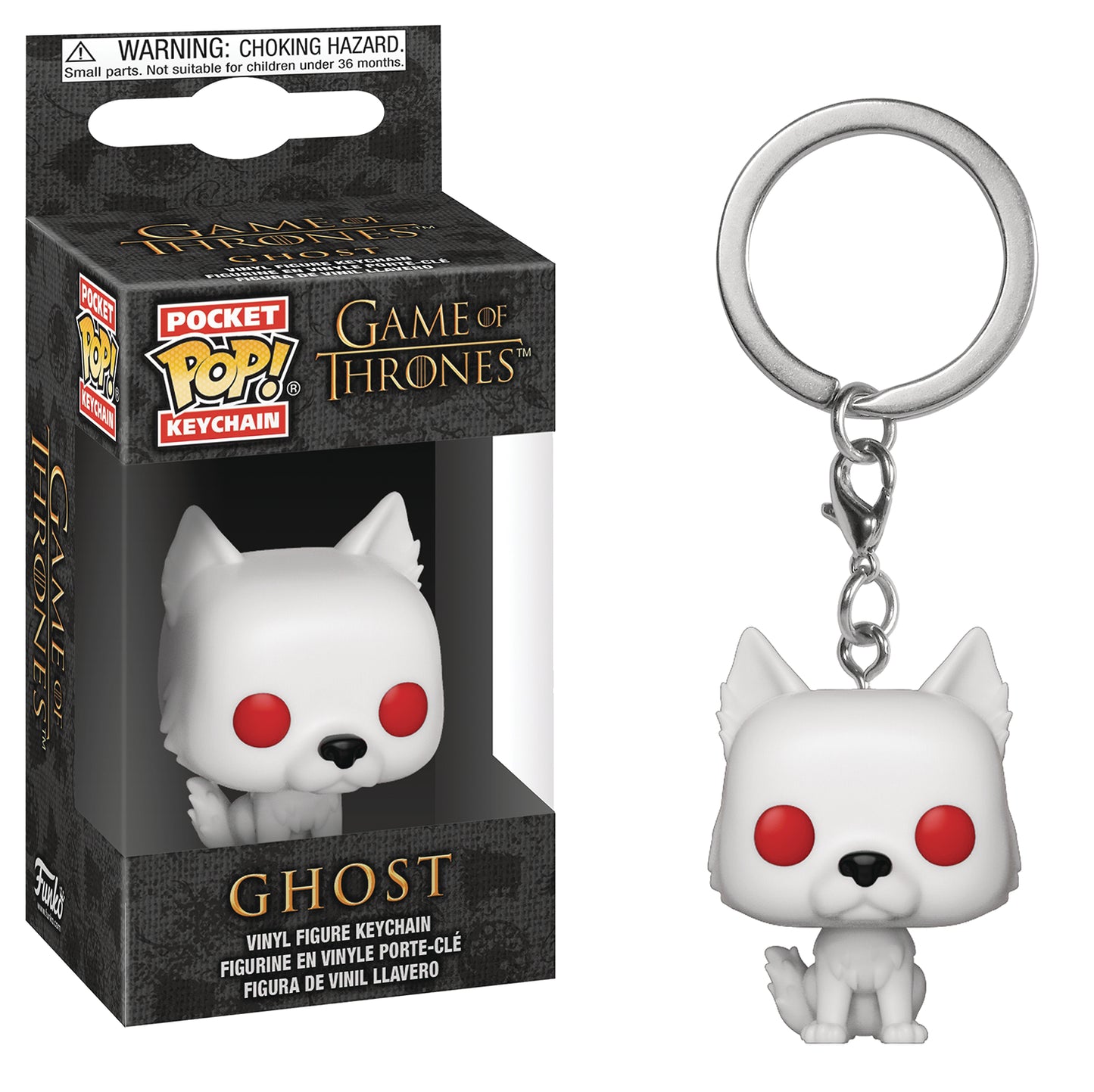 POCKET POP GOT S9 GHOST FIG KEYCHAIN