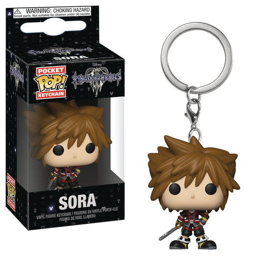 POCKET POP KINGDOM HEARTS 3 SORA FIG KEYCHAIN